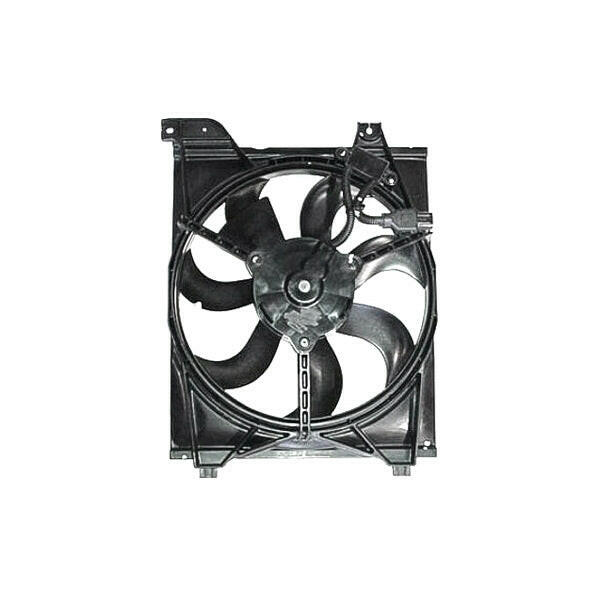 2006-2011 Kia Rio Sedan Condensor Fan/Motor Assembly Assembly.