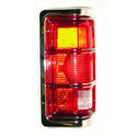 1981-1988 Dodge Ramcharger Tail Lamp LH w/Chrome Housing&Chrome Lens Trim.