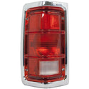 1988-1993 Dodge Pickup Tail Lamp LH w/Chrome Housing.