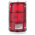 1987-1996 Dodge Dakota Tail Lamp LH w/SE Package Chrome Housing Dakota.