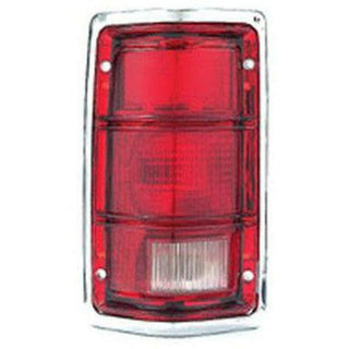 1987-1996 Dodge Dakota Tail Lamp LH w/SE Package Chrome Housing Dakota.