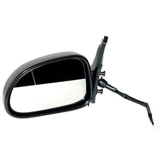 LH Door Mirror Power Non-Heated Textured Black Non-Folding 5x7 98-0 0 - Classic 2 Current Fabrication
