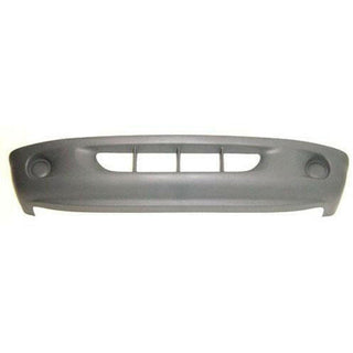 1997-2000 Dodge Dakota Front Bumper Cover W/O Fog Lamp Hole.