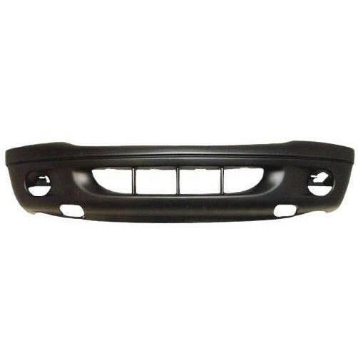 2001-2004 Dodge Dakota Front Bumper Cover w/Fog Lamp Holes Smooth.