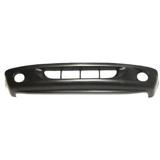 1997-2000 Dodge Dakota Front Bumper Cover w/Fog Lamp Hole.