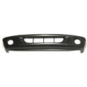 1998-2000 Dodge Durango Front Bumper Cover w/Fog Lamp Holes.