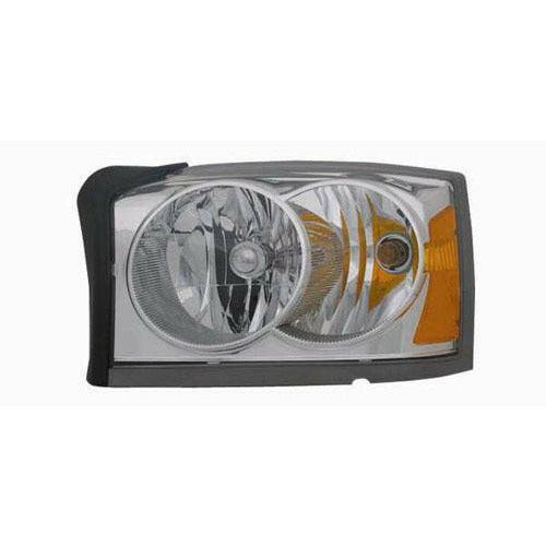 2006-2007 Dodge Dakota Headlamp LH W/O Black Bezel Dakota 06-07 (NSF).