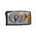 2006-2007 Dodge Dakota Headlamp LH W/O Black Bezel Dakota 06-07 (NSF).