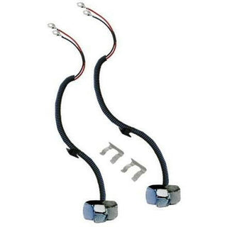 License Lamp Set Chrome Dakota 05-10.