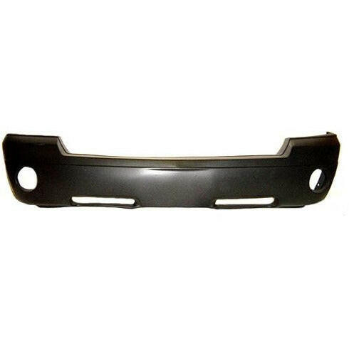 2005-2007 Dodge Dakota Front Bumper Cover W/O Molding Hole w/Fog Lamp Hole.