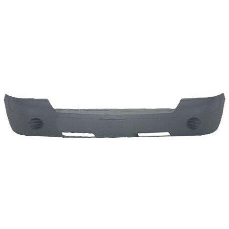 2005-2007 Dodge Dakota Front Bumper Cover W/O Molding Hole & Fog Lamp Hole.