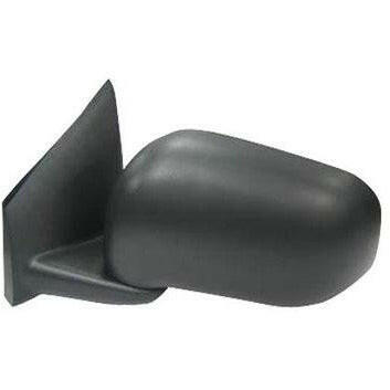LH Door Mirror Power Heated Textured Black Folding W/O Memory Durango.