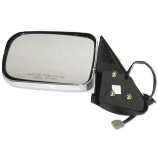 LH Door Mirror Power Non-Heated Chrome Fold W/O Tow Old Dodge Pickup - Classic 2 Current Fabrication