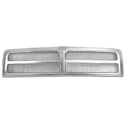1994-2001 Dodge Pickup Grille Chrome/Silver.