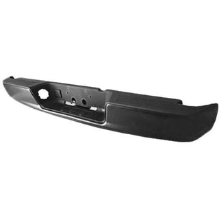 Rear Step Bumper Assembly Black Factory w/Pad Dodge Pickup 2004-09 - Classic 2 Current Fabrication