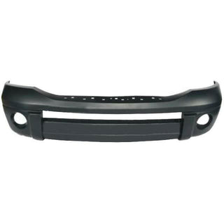 Front Bumper Cover W/O Chrome Insert W/O Chrome Bumper Dodge Pickup.