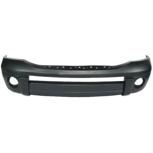 Front Bumper Cover W/O Chrome Insert W/O Chrome Bumper Dodge Pickup.