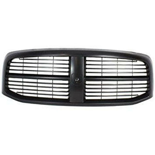 Grille Black Dodge Pickup 06-09.