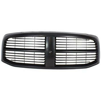Grille Black Dodge Pickup 06-09.