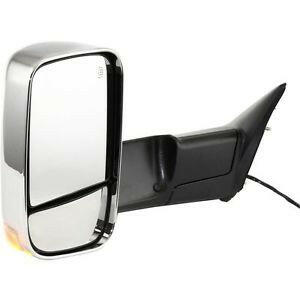 2010-2012 Dodge Pickup Door Mirror LH w/Turn Signal & Puddle Lamp w/Memory.