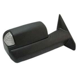 RH Mirror Outside Rear View Trailer Tow Type Textured Dodge Pickup 12-13.