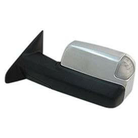 LH Mirror Outside Rear View Power Trailer Tow Fold Away Dodge Pickup 2012-13.
