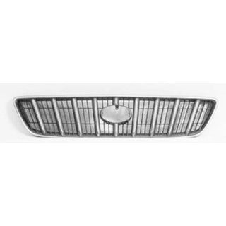 2000-2003 Lexus RX300 Grille Upper Chrome/Gray.