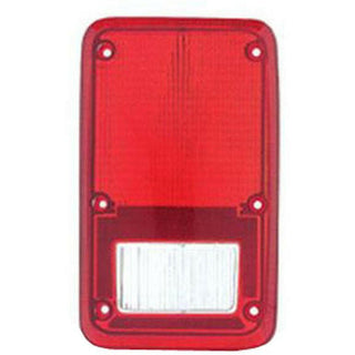 1978-1993 Dodge Van (Full-Size) Tail Lamp Lens RH.