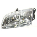 2000-2002 Mazda 626 Headlamp Lens & Reflector LH.