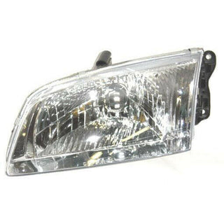 2000-2002 Mazda 626 Headlamp Lens & Reflector LH.