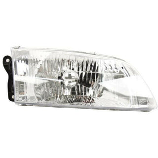 2000-2002 Mazda 626 Headlamp Lens & Reflector RH.