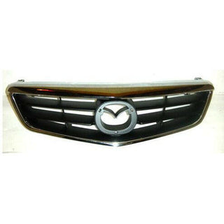 2000-2002 Mazda 626 Grille Chrome.