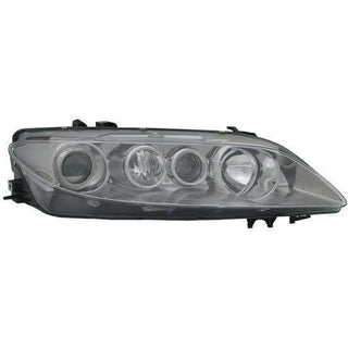 2003-2005 Mazda Mazda 6 Headlamp RH W/O Fog Lamp Standard Type Mazda 6.