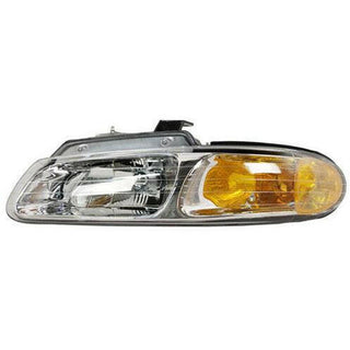 1996-1999 Dodge Grand Caravan Headlamp Assembly LH W/O Quad Lamp.
