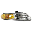 1996-1999 Plymouth Grand Voyager Headlamp Assembly RH W/O Quad Lamp.