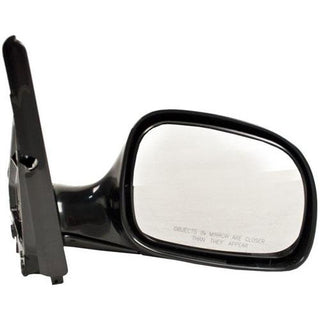 1996-2000 Chrysler Town & Country Mirror Manual Black RH - Classic 2 Current Fabrication