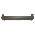 1996-2000 Dodge Caravan Rear Bumper Cover w/119" WB Textured Gray.