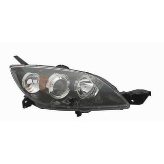 RH Headlamp Combination Type Halogen Mazda 3 Hatchback 04-09 (NSF).