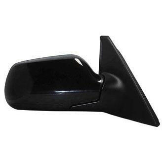 RH Door Mirror Power Non-Heated Smooth Black (P) Non-Folding Mazda 3.