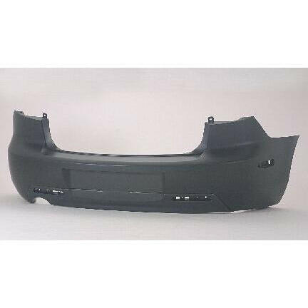 Rear Bumper Cover (P) Standard Type Mazda 3 Sedan 04-06.
