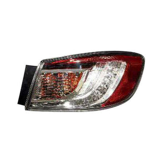 RH Tail Lamp Assembly Sedan LED Type Mazda 3 10-13.