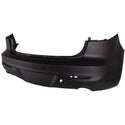 Rear Bumper Cover 2.5L Sedan (P) Mazda 3 10-13.