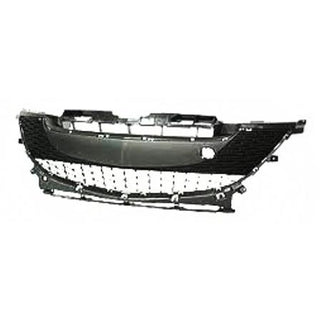 Front Bumper Grille Mat Dark Gray 2.0L Engine Mazda 3 10-11 - Classic 2 Current Fabrication
