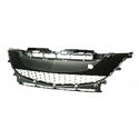 Front Bumper Grille Mat Dark Gray 2.0L Engine Mazda 3 10-11.