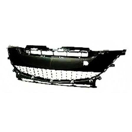 Front Bumper Grille Mat Black 2.5L Engine Mazda 3 10-11.