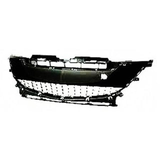 Front Bumper Grille Mat Black 2.5L Engine Mazda 3 10-11 - Classic 2 Current Fabrication