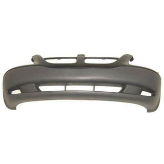 2001-2004 Dodge Caravan Front Bumper Cover W/O Fog Lamp Caravan Base/SE 01-04.