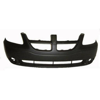 2001-2004 Dodge Caravan Front Bumper Cover W/ Fog Lamp.