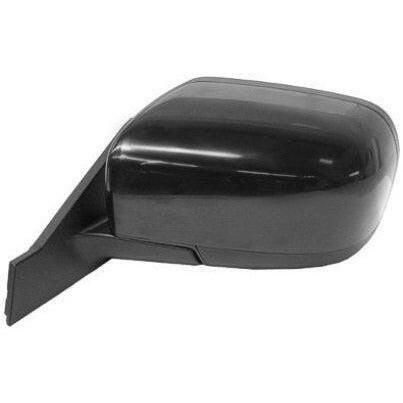 LH Door Mirror Power Non-Heated Smooth Black (P) Folding Mazda 5 06-10.
