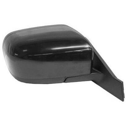 RH Door Mirror Power Non-Heated Smooth Black (P) Folding Mazda 5 06-10.